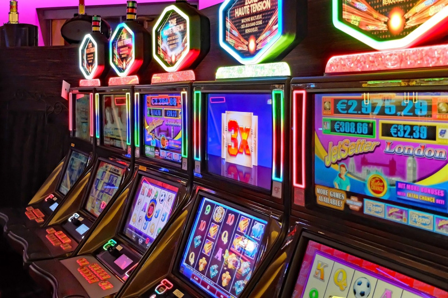 Nextspin online casino slot machines in a modern game lobby